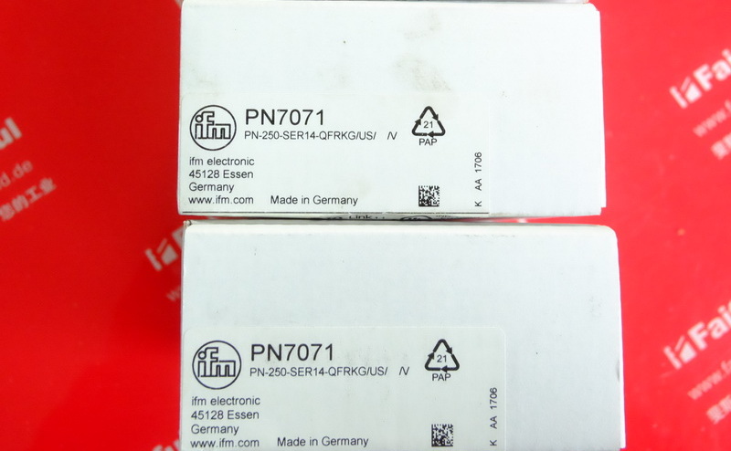 Ifm PN7071 IFM Pressure Sensor with Display PN-250-SER14-QFRKG/US/ /V