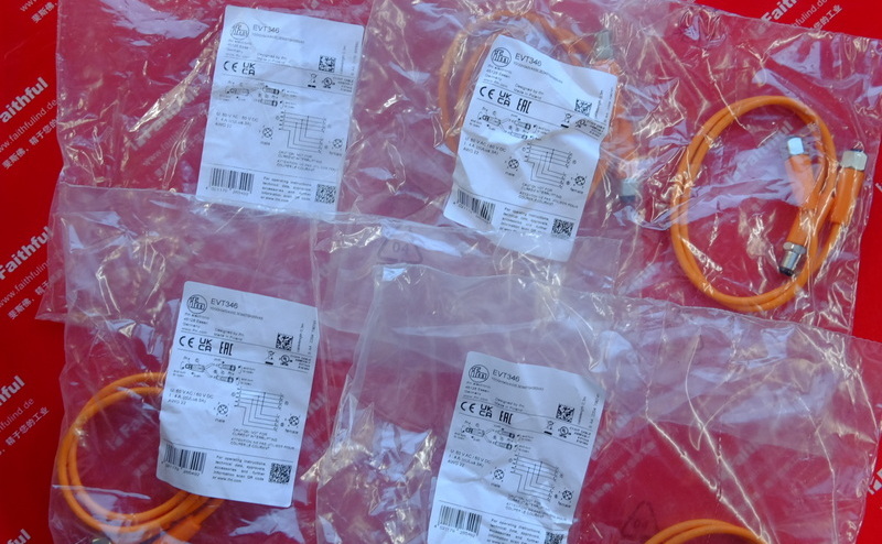Ifm EVT346 IFMY Connection Cable YDOGH040VAS00,3E04STGH050VAS