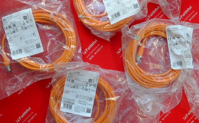 Ifm EVT026 IFM connection cable VDOGH030VAS0005E03STGH030VAS