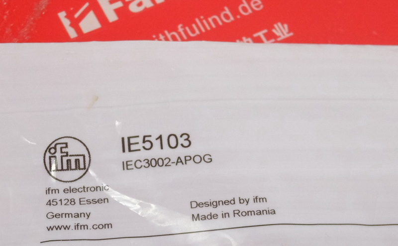 Ifm IE5103 IFM Inductive Proximity Switch IEC3002-APKG