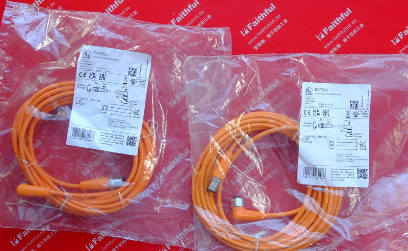 Ifm EVT050 IFM connection cable VDOAH040VAS0005E04STGH040VAS