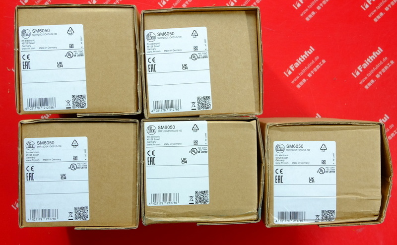 Ifm SM6050 IFM Electromagnetic Flowmeter SMR12GGX1OKG/US-100