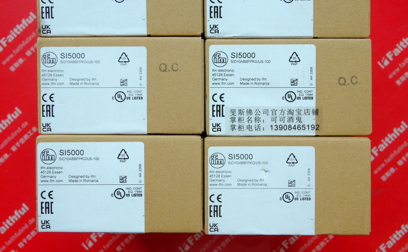 Ifm SI5000 IFM Flow Monitor SID10ABBFPKG/US-100