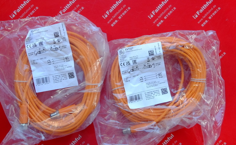 Ifm EVT027 IFM connection cable VDOGH030VAS0010E03STGH030VAS