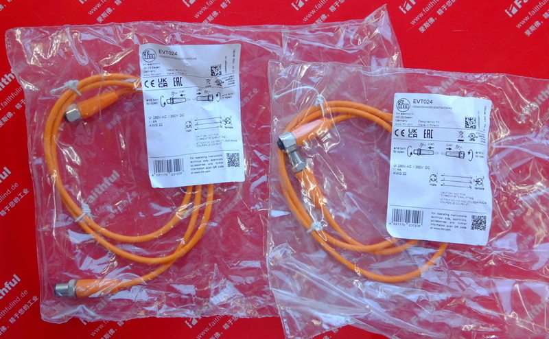 Ifm EVT024 IFM connection cable VDOGH030VAS0001E03STGH030VAS
