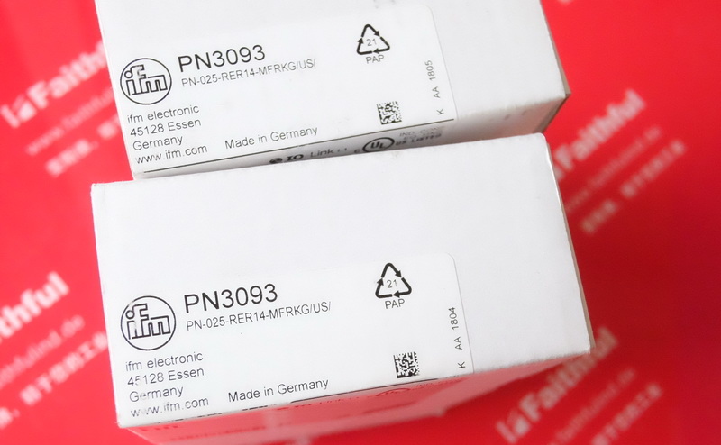 Ifm PN3093 IFM Pressure Sensor with Display PN-025-RER14-MFRKG/US/ /V