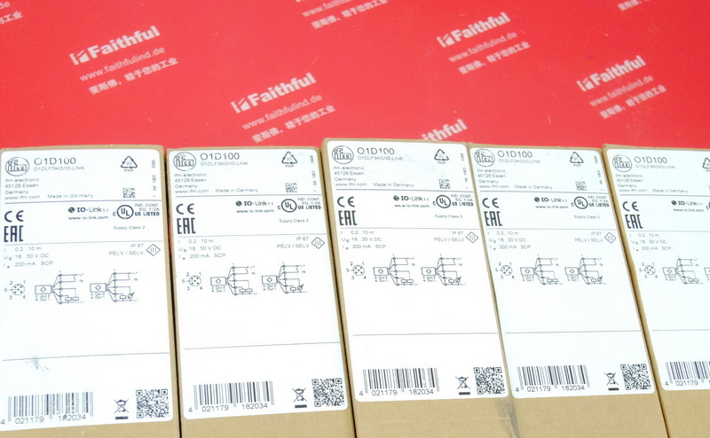 Ifm O1D100 IFM Laser Ranging Sensor O1DLF3KG/IO-LINK