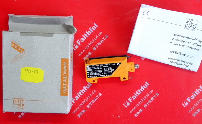 Ifm OB5024 IFM Fiber Amplifier OBF-FPKG/T/AS-610