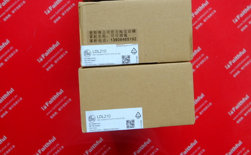 Ifm LDL210 IFM Inductive Conductivity Sensor IND CONDUCTIVITY HYG G1 SC