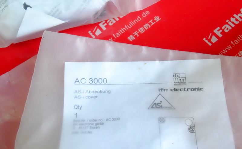 Ifm AC3000 IFMAS interface module cover AS-i module cover