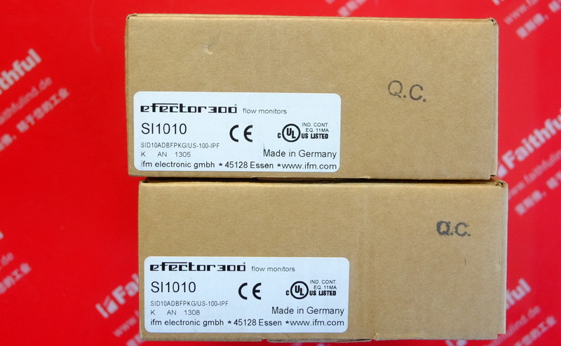 Ifm SI1010 IFM Flow Monitor SID10ADBFPKG/US-100-IPF