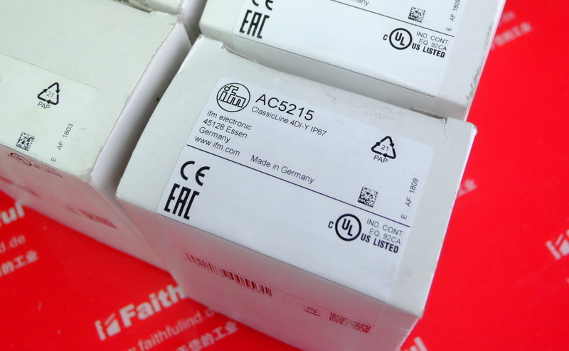 Ifm AC5215 IFM AS-Interface ClassicLine Module with Quick Installation Technology ClassicLine 4DI-Y IP67