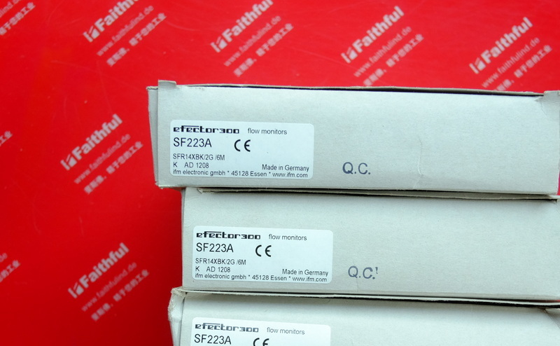 Ifm SF223A IFM Split Flow Switch SFR14XBK/2G /6M
