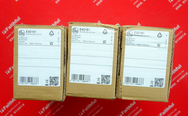 Ifm E40161 IFM Process adapter for small volume flow ADAPTBLOCK D10 G1/4