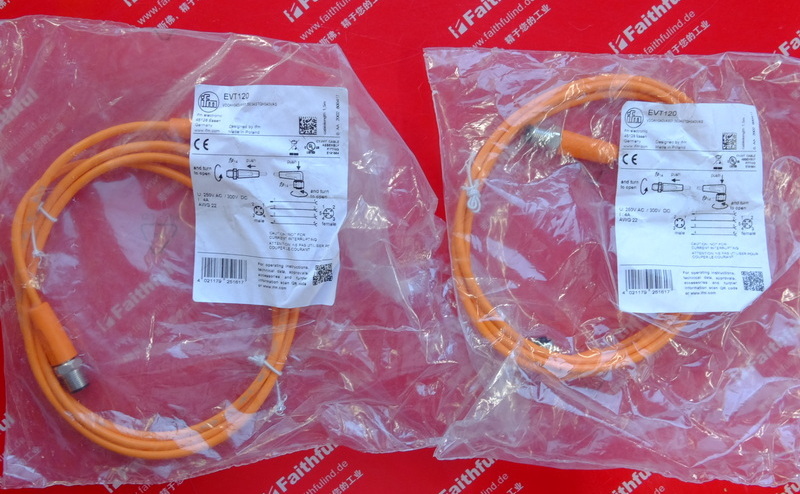 Ifm EVT120 IFM connection cable VDOAH040VAS01,5E04STGH040VAS