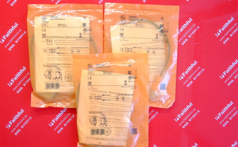 Ifm O6S301 IFM Optoelectronic Switch Transmitter O6S-OOKG/0,30m/US