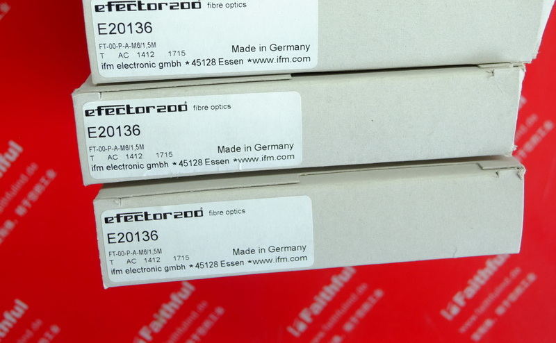 Ifm E20136 fiber optic cable for IFM diffuse reflection fiber amplifier FT-00-P-A-M6/1,5M
