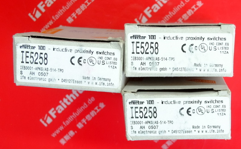 Ifm IE5258 IFM Inductive Proximity Switch IEB3001-APKG/