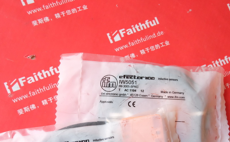 Ifm IW5051 IFM Inductive Proximity Switch IW-3005-BPKG