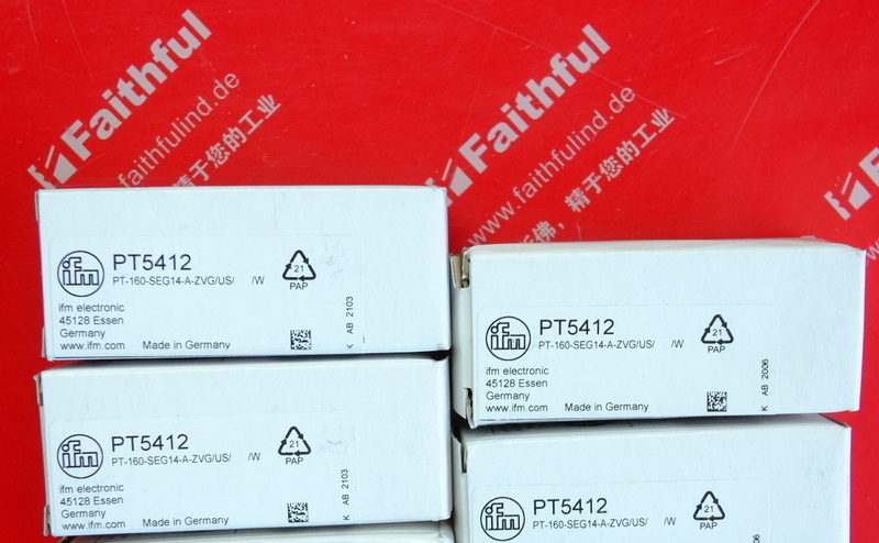 Ifm PT5412 IFM Pressure Transmitter PT-160-SEG14-A-ZVG/US/ /W