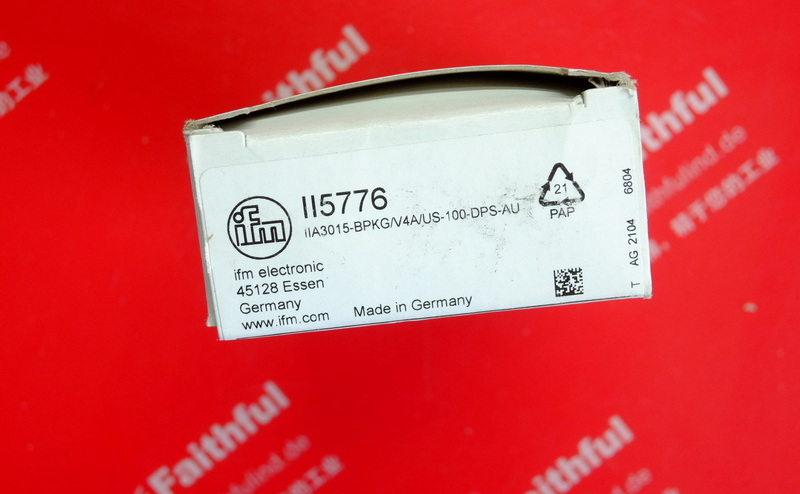 Ifm II5776 IFM Inductive Proximity Switch IIA3015-BPKG/V4A/US-104