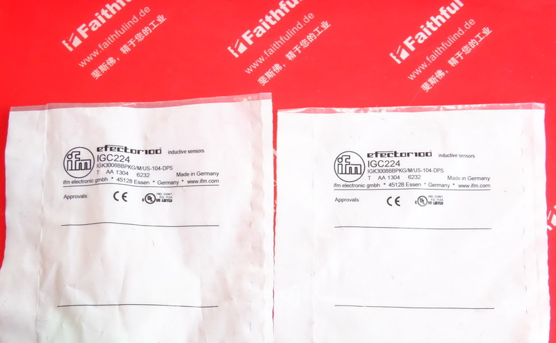 Ifm IGC224 IFM Inductive Proximity Switch IGK3008BBPKG/US-104