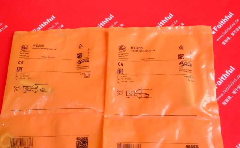 Ifm IFS206 IFM Inductive Proximity Switch IFB3004BAPKG/US-104
