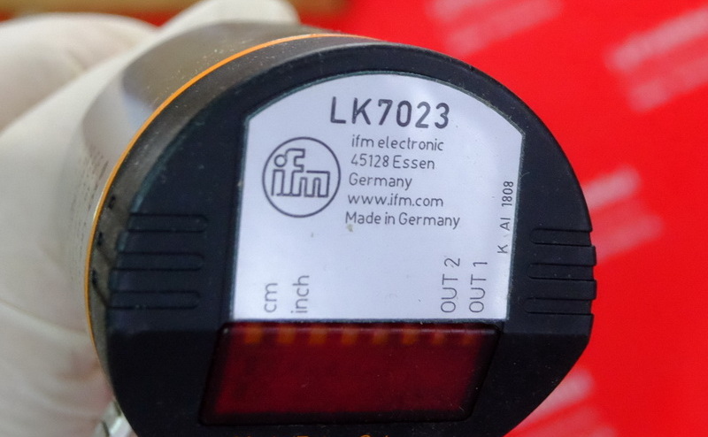 Ifm LK7023 IFM Electronic Liquid Level Sensor LK0472A-A-00KQPKG/US