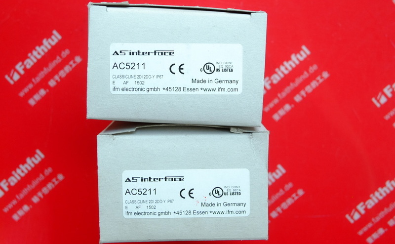 Ifm AC5211 IFM AS-Interface ClassicLine Module with Quick Install Technology ClassicLine 2DI 2DO-Y IP67