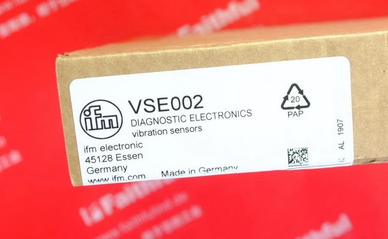 Ifm VSE002 IFM Vibration Analysis Module DIAGNOSTIC ELECTRONICS