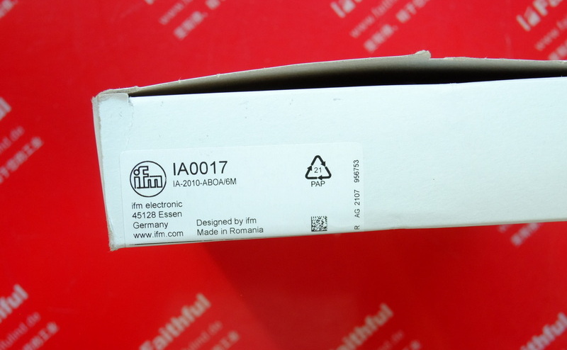 Ifm IA0017 IFM Inductive Proximity Switch IA-2010-ABOA/6M