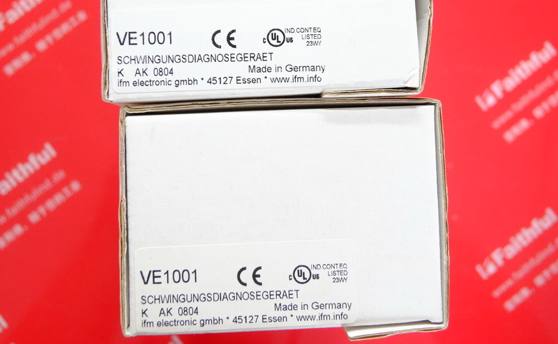 Ifm VE1001 IFM Vibration Sensor VIBRATION SENSOR