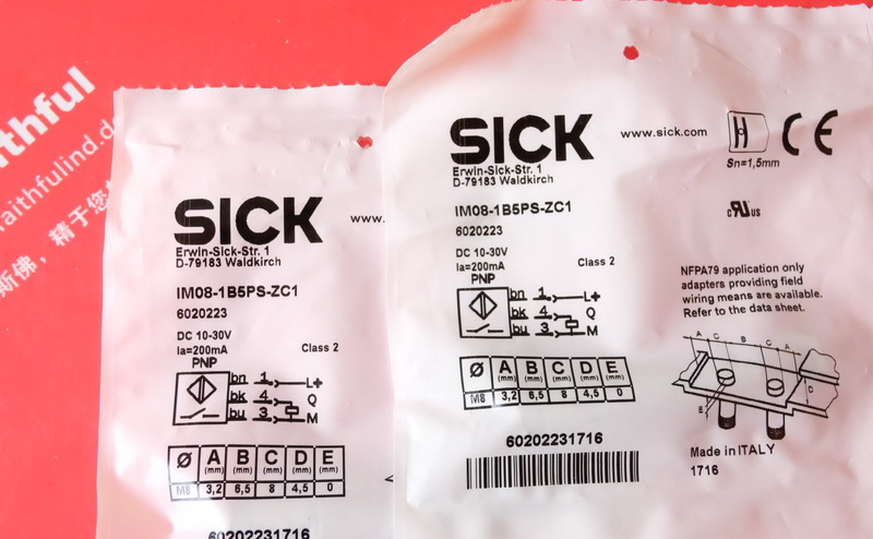 Sick IM08-1B5PS-ZC1 SICK Proximity Sensor 6020223