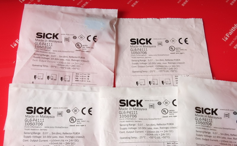 Sick GL6-P4111 SICK Photoelectric Sensor 1050706