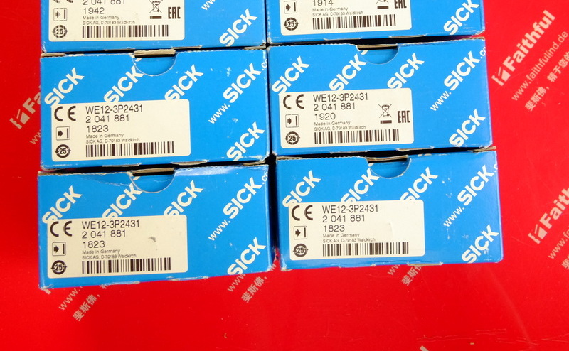 Sick WE12-3P2431 SICK Photoelectric Sensor 2041881
