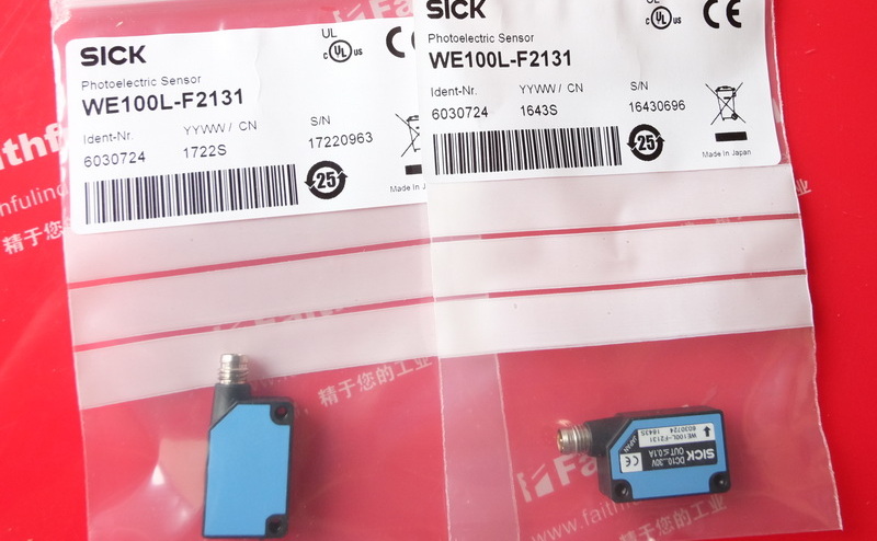 Sick WE100L-F2131 SICK Photoelectric tracing sensor 6030724