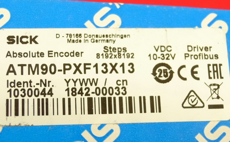 Sick ATM90-PXF13X13 SICK New Encoder 1030044 PROFIBUS DP