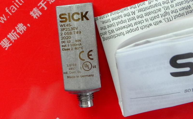 Sick WE4S-3P2130V SICK Photoelectric Sensor 2058749