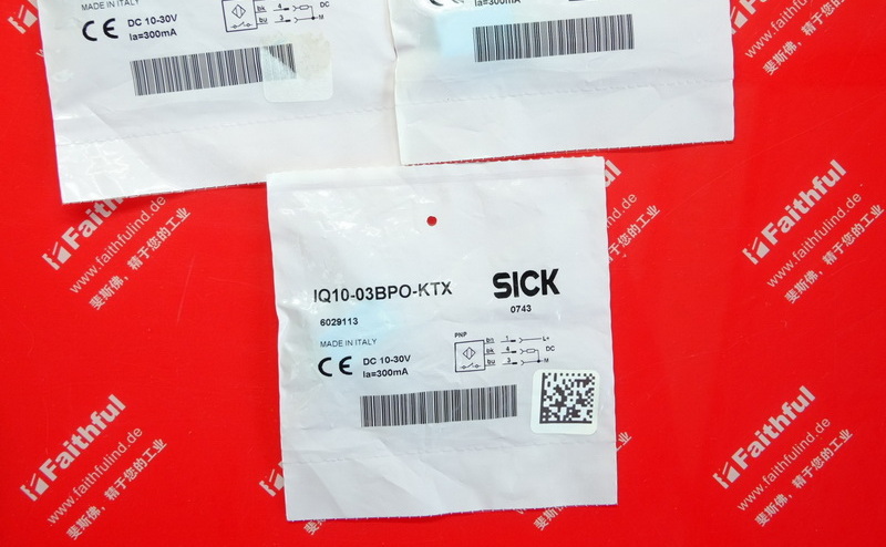 Sick IQ10-03BPO-KTX SICK inductive proximity sensor 6029113
