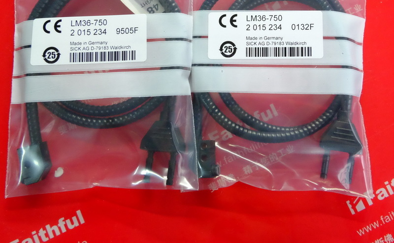Sick LM36-750 SICK diffuse reflection fiber optic sensor 2015234