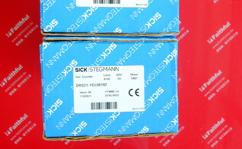 Sick DRS21-YEL08192 SICK Incremental Encoder 7102831