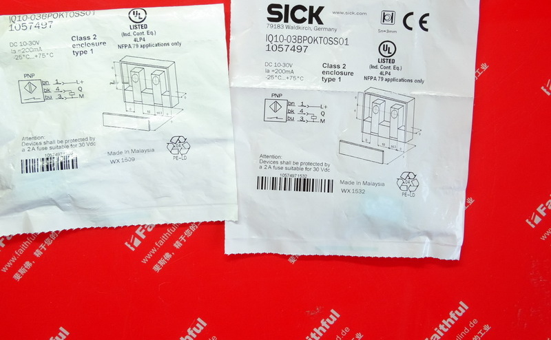 Sick IQ10-03BPOKT0SS01 SICK inductive proximity sensor 1057497