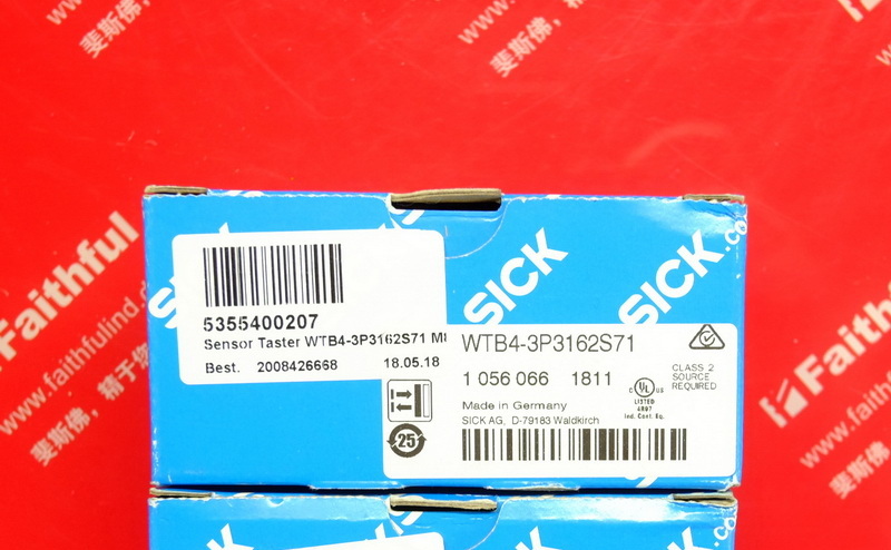 Sick WTB4-3P3162S71 SICK Photoelectric Sensor 1056066