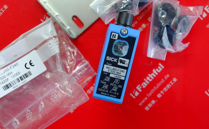 Sick WLL260-F240 SICK fiber optic sensor 6020064