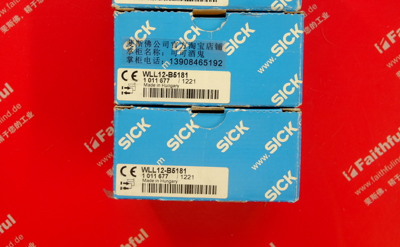 Sick WLL12-B5181 SICK Photoelectric Sensor 1011677