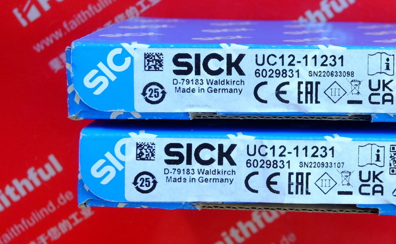 Sick UC12-11231 SICK Ultrasonic Sensor 6029831