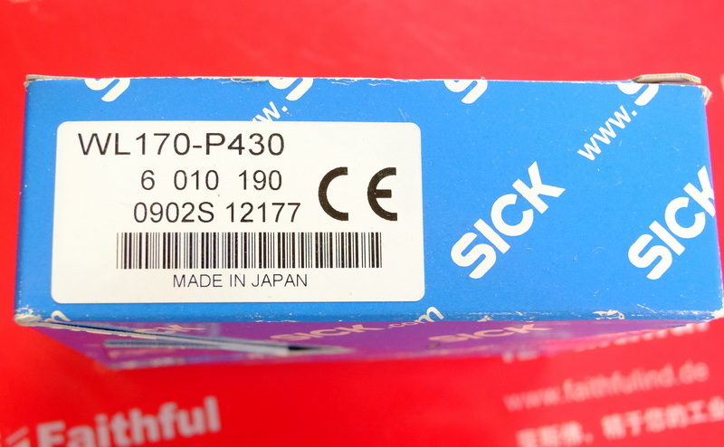 Sick WL170-P430 SICK Photoelectric Sensor 6010190