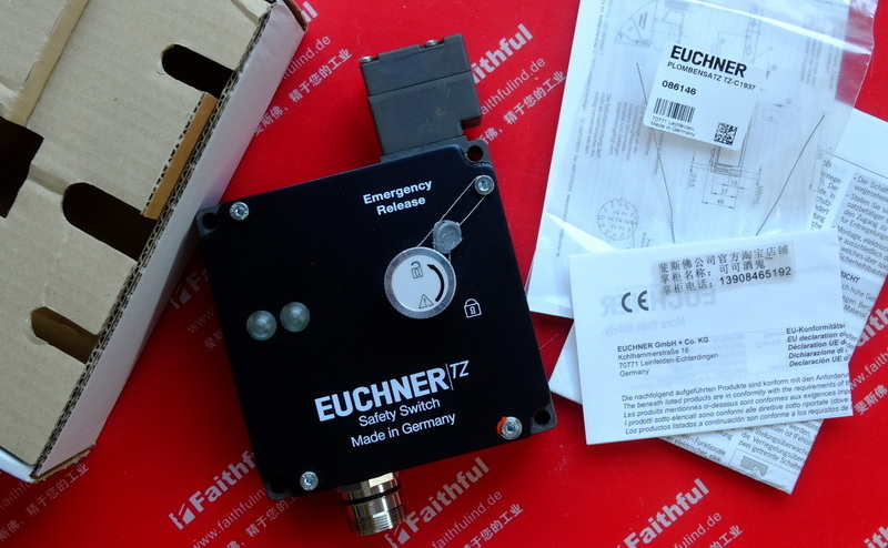 Euchner 074261 EUCHNERTZ series safety switch TZ1RE024RC18VAB-C1937 RC18 round plug knob type emergency unlocking device