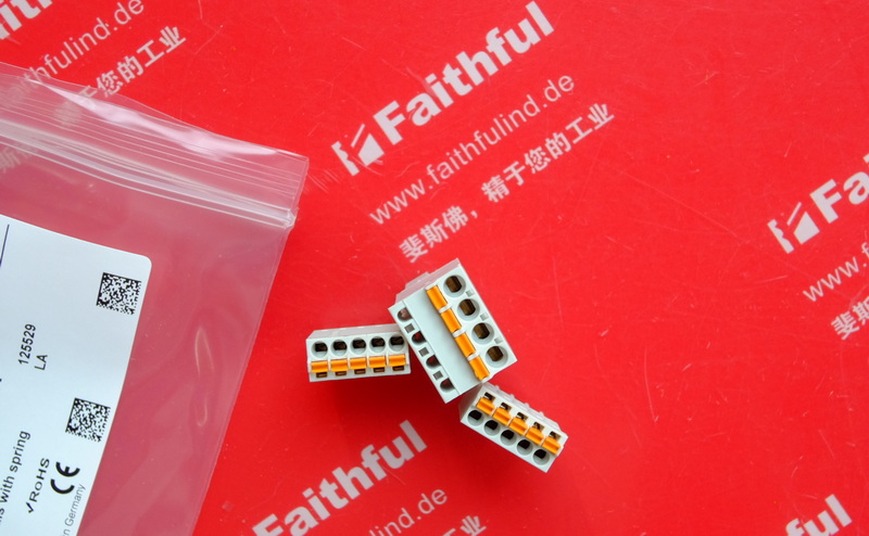 Connection kit Euchner 125529 EUCHNER interface adapter AC-CC-04/05-V3-125529 EKS FSA modular spring cage terminal