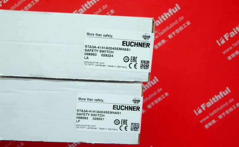 Euchner 098993 EUCHNERSTA ASi Series Safety Switch STA3A-4141A024SEM4AS1 M12 Circular Plug Energized to Unlock